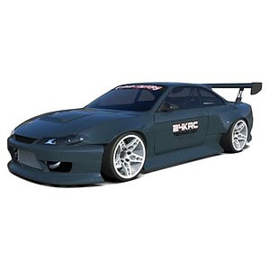 24K RC Technology 1/10 James Deane Nissan S14.9 Drift (257mm Wheelbase) - TAF40000 - Body (Clear)