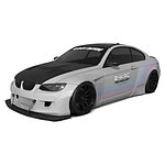 24K RC Technology Doms 1/10 BMW E92/M3 Full Drift Set - TAF43001 - Body (Clear)