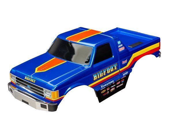 Traxxas Slash 2WD Orange/Blue Body Pre-Painted