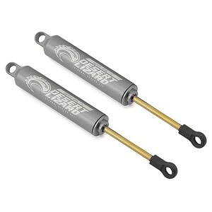 Yeah Racing Aluminum Desert Lizard Two Stage Internal Spring Shocks (Grey) (2) (110mm)