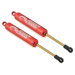 Yeah Racing Aluminum Desert Lizard Two Stage Internal Spring Shocks (Red) (2) (120mm)