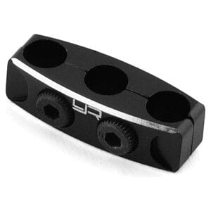 Yeah Racing 12-14AWG Aluminum Wire Organizer Clamp Black YEA-YA-0487BK