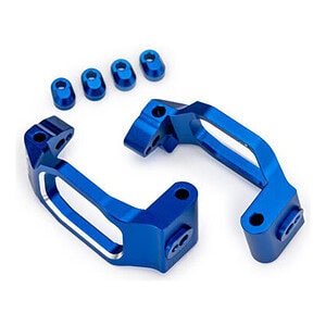 Traxxas Blue Aluminum Caster Blocks (L&R) TRA10232-BLUE