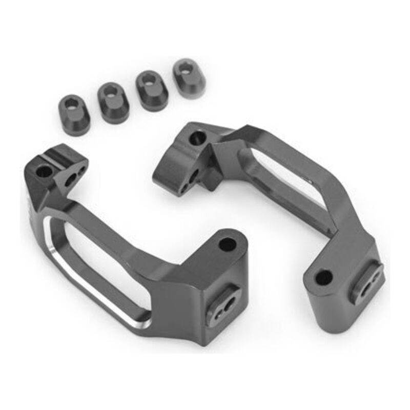 Traxxas Gray Aluminum Caster Blocks (L&R) TRA10232-GRAY - 10232-gray-jpg Traxxas Gray Aluminum Caster Blocks (L&R) TRA10232-GRAY