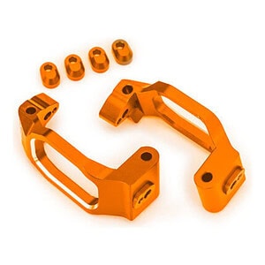 Traxxas Orange Aluminum Caster Blocks (L&R) TRA10232-ORNG