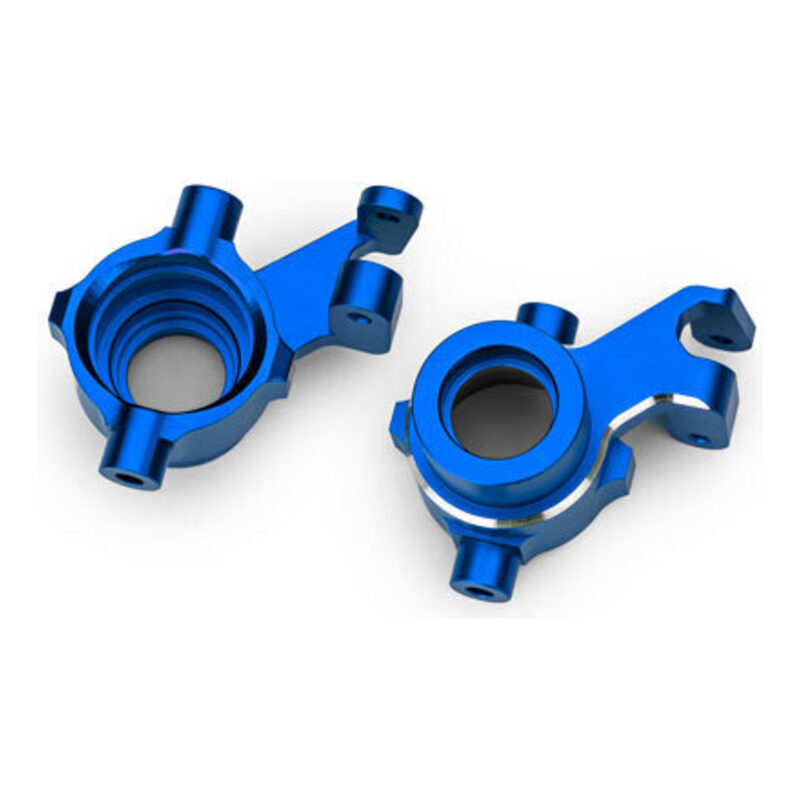 Traxxas Blue Aluminum Steering Blocks (L&R) TRA10237-BLUE