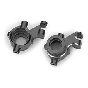Traxxas Gray Aluminum Steering Blocks (L&R) TRA10237-GRAY
