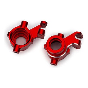 Traxxas Red Aluminum Steering Blocks (L&R) TRA10237-RED