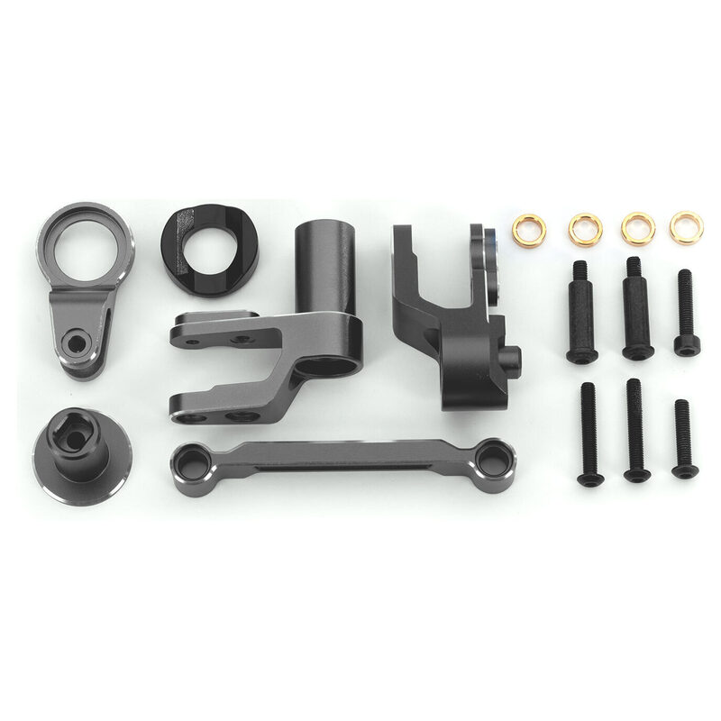 Traxxas Gray Aluminum Steering Bellcranks TRA10246-GRAY
