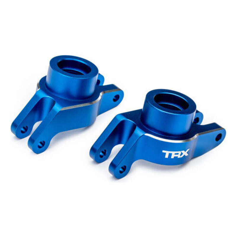 Traxxas Blue Aluminum Stub Axle Carriers (L&R) TRA10252-BLUE