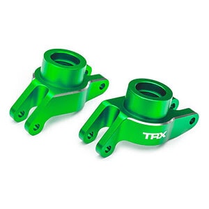 Traxxas Green Aluminum Stub Axle Carriers (L&R) TRA10252-GRN