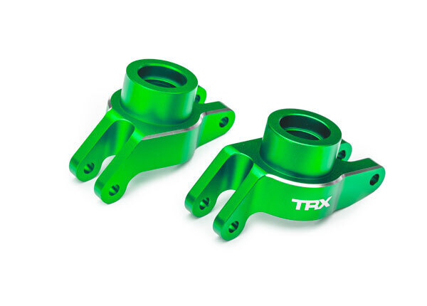 Traxxas Green Aluminum Stub Axle Carriers (L&R) TRA10252-GRN