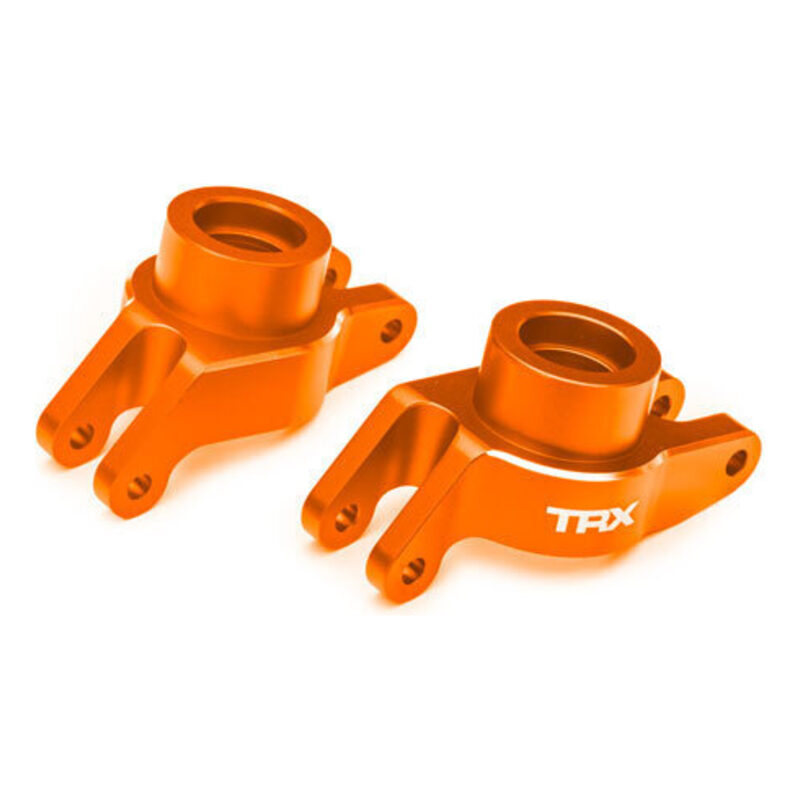 Traxxas Orange Aluminum Stub Axle Carriers (L&R) TRA10252-ORNG