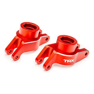 Traxxas Red Aluminum Stub Axle Carriers (L&R) TRA10252-RED