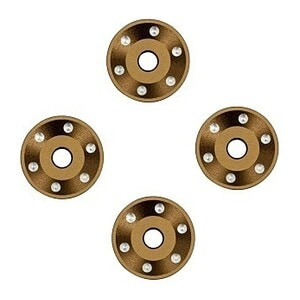 Traxxas Bronze Aluminum Wheel Washers (4) TRA10257-BRNZ