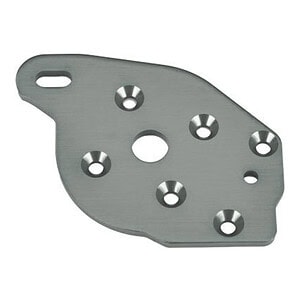 Traxxas Gray Aluminum Motor Plate TRA10259-GRAY