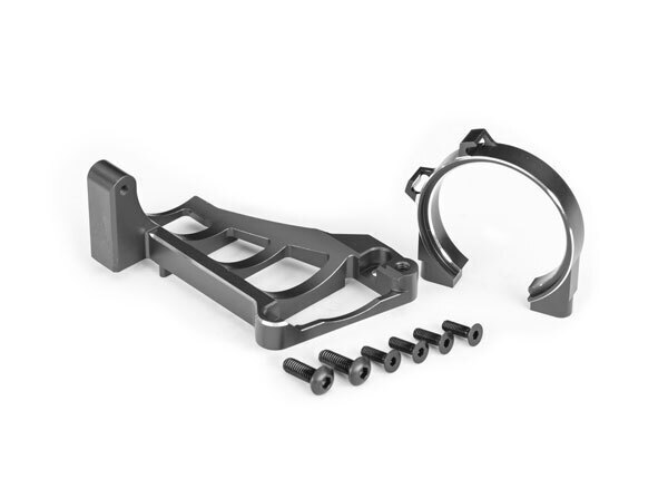 Traxxas Gray Aluminum Front and Rear Motor Mounts TRA10261-GRAY - 10261-gray-jpg Traxxas Gray Aluminum Front and Rear Motor Mounts TRA10261-GRAY