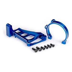 Traxxas Blue Aluminum Front and Rear Motor Mounts TRA10262-BLUE
