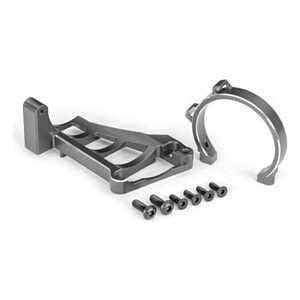 Traxxas Gray Aluminum Front and Rear Motor Mounts TRA10262-GRAY
