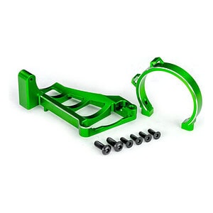 Traxxas Green Aluminum Front and Rear Motor Mounts TRA10262-GRN