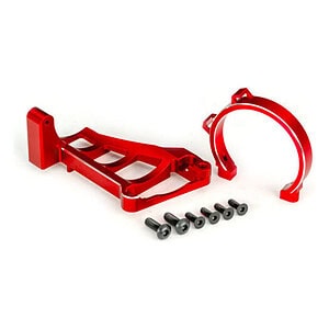 Traxxas Red Aluminum Front and Rear Motor Mounts TRA10262-RED