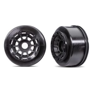 Traxxas Black Dual-Profile Multi-Spoke Wheels (2) TRA10271