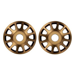 Traxxas Pro Scale Bronze Aluminum Wheel Centers (2) TRA10274-BRNZ