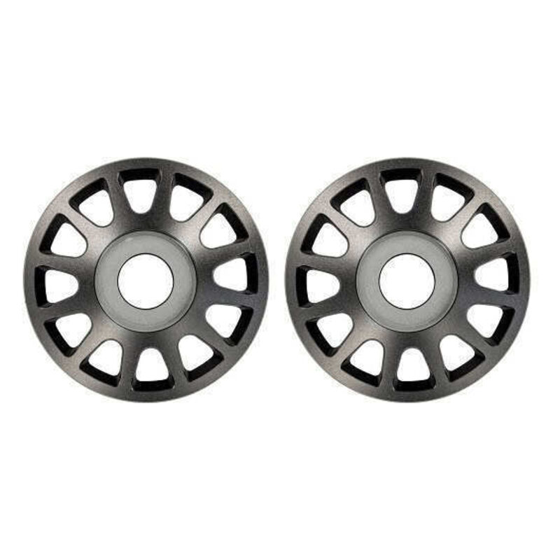 Traxxas Pro Scale Gray Aluminum Wheel Centers (2) TRA10274-GRAY - 10274-gray-jpg Traxxas Pro Scale Gray Aluminum Wheel Centers (2) TRA10274-GRAY
