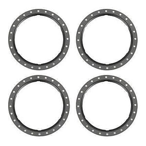 Traxxas Pro Scale Gray Aluminum Beadlock Rings (4) TRA10276-GRAY