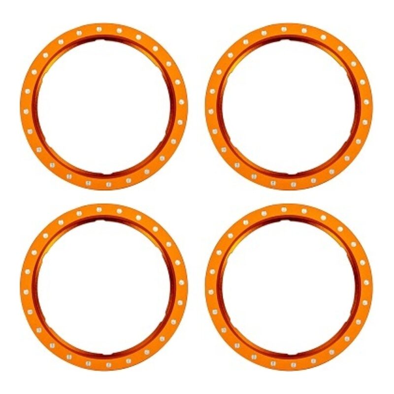Traxxas Pro Scale Orange Aluminum Beadlock Rings (4) TRA10276-ORNG - 10276-orng-jpg Traxxas Pro Scale Orange Aluminum Beadlock Rings (4) TRA10276-ORNG