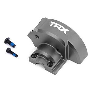 Traxxas Gray Aluminum Gear Cover TRA10287-GRAY