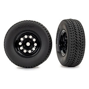 Traxxas Boat Trailer Wheels & Tires (2) TRA10362