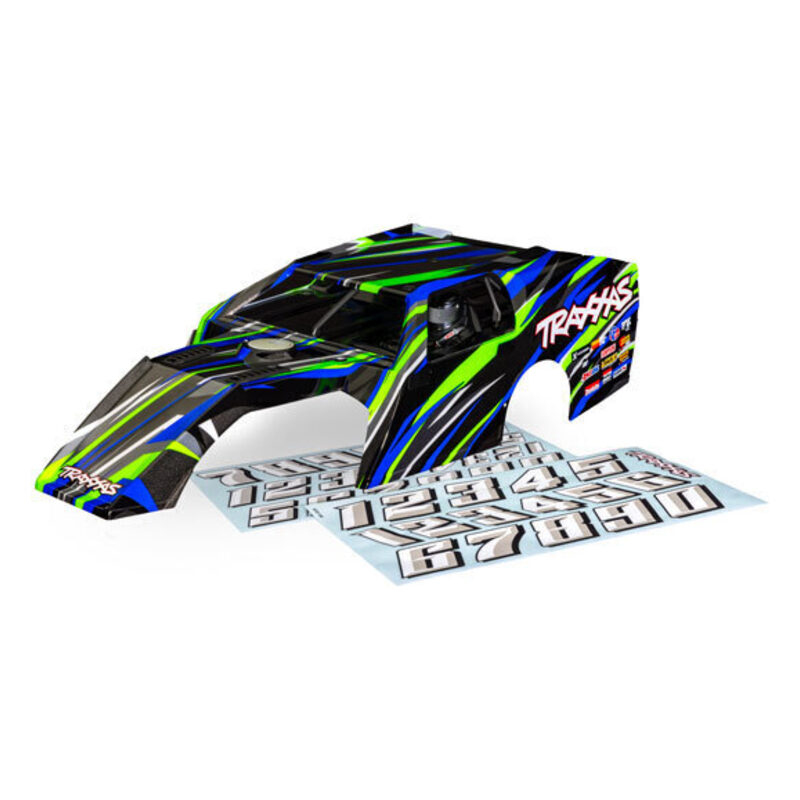 Traxxas Slash Modified Green Clipless Body TRA10411-GRN