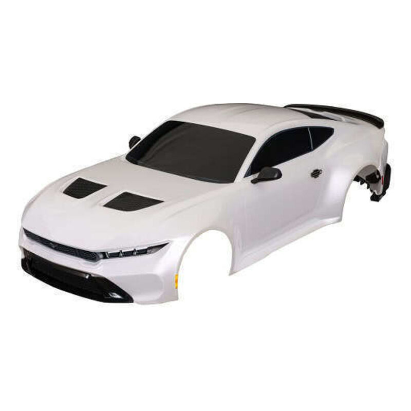 Traxxas 4-Tec Drift Ford Mustang White Body TRA10511-WHT - 10511-wht-jpg Traxxas 4-Tec Drift Ford Mustang White Body TRA10511-WHT