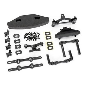 Traxxas Front and Rear Body Mounts w/ Posts & Hardware TRA10518