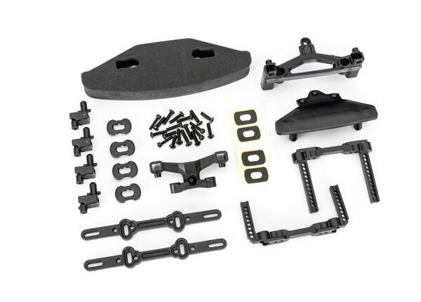 Traxxas Front and Rear Body Mounts w/ Posts & Hardware TRA10518