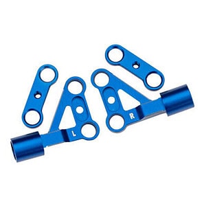 Traxxas Blue Aluminum Upper Front Suspension Arms (L&R) TRA10533-BLUE