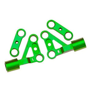 Traxxas Green Aluminum Upper Front Suspension Arms (L&R) TRA10533-GRN