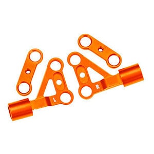 Traxxas Orange Aluminum Upper Front Suspension Arms (L&R) TRA10533-ORNG