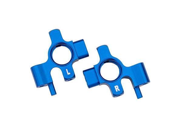 Traxxas Blue Aluminum Steering Blocks (L&R) TRA10537-BLUE