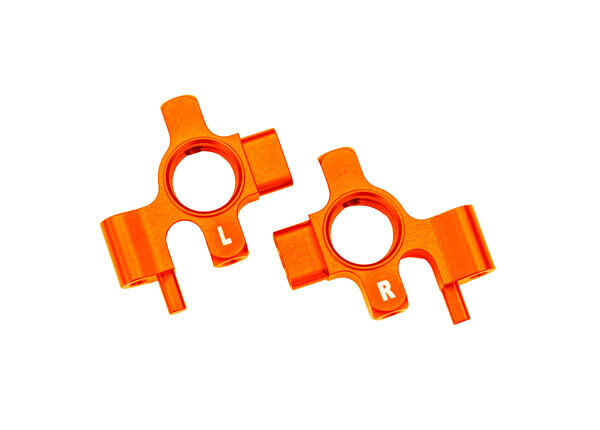 Traxxas Orange Aluminum Steering Blocks (L&R) TRA10537-ORNG - 10537-orng-jpg Traxxas Orange Aluminum Steering Blocks (L&R) TRA10537-ORNG