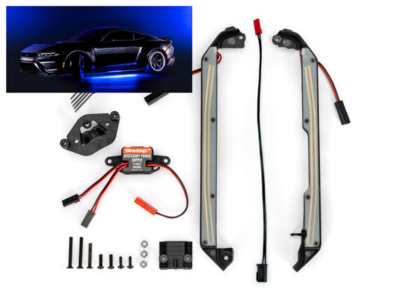 Traxxas 4-Tec Blue Underbody LED Light Kit TRA10590-BLUE