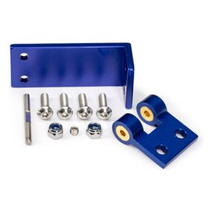 Traxxas Blue Aluminum Rudder Mount w/ Hardware TRA10639