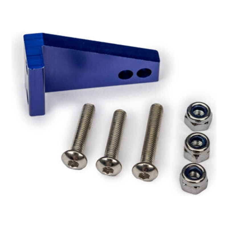 Traxxas Blue Aluminum Rudder & Hardware TRA10643 - 10643-jpg Traxxas Blue Aluminum Rudder & Hardware TRA10643
