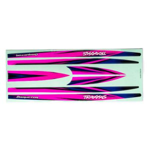 Traxxas Disruptor Hull Pink Decal Set TRA10698-PINK