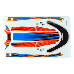 Traxxas Disruptor Hatch Orange Decal Set TRA10699-ORNG