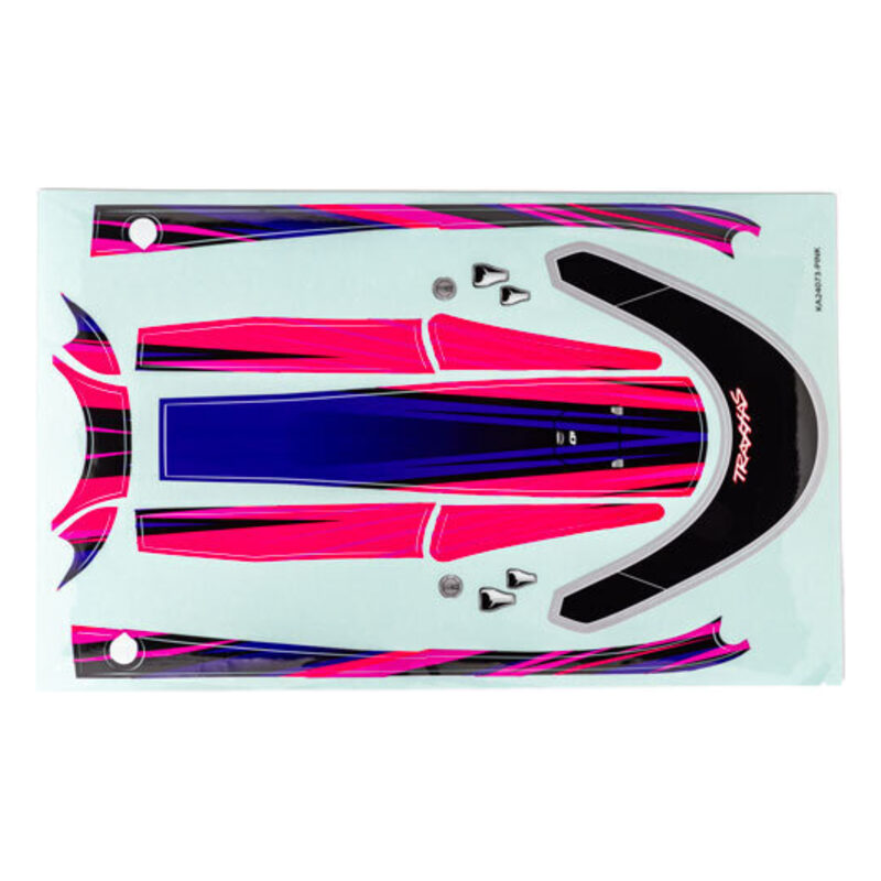 Traxxas Disruptor Hatch Pink Decal Set TRA10699-PINK - 10699-pink-jpg Traxxas Disruptor Hatch Pink Decal Set TRA10699-PINK
