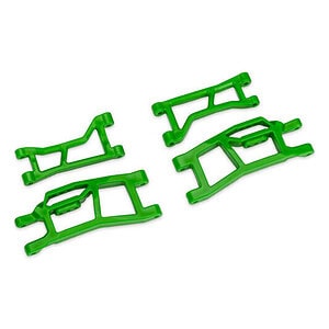 Traxxas Green WideMaxx Front Upper & Lower HD Suspension Arms TRA10725-GRN