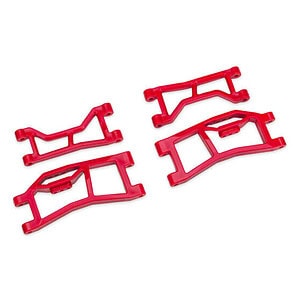 Traxxas Red WideMaxx Rear Upper & Lower HD Suspension Arms TRA10727-RED