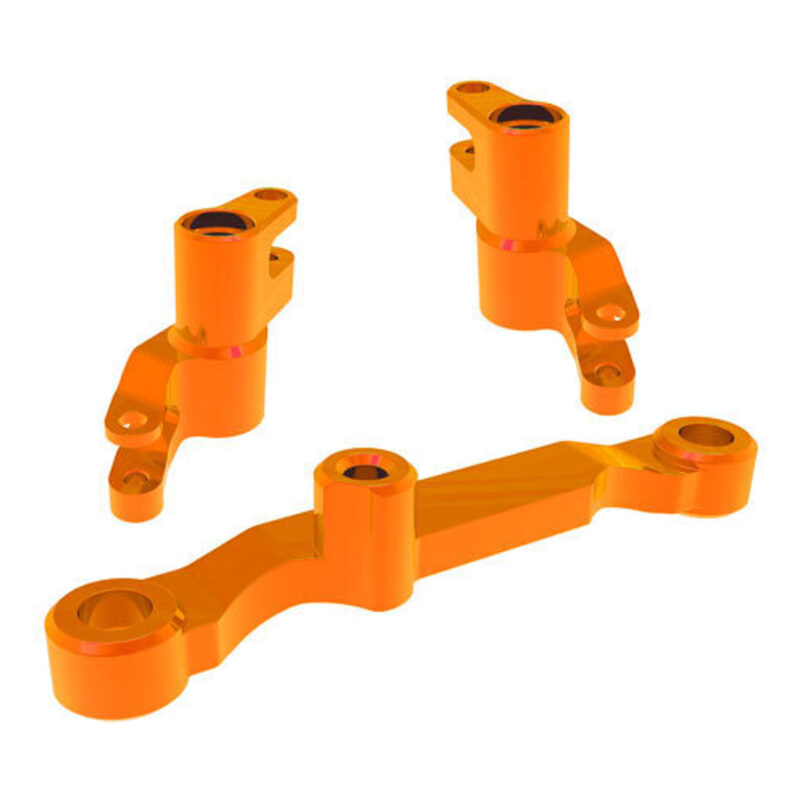 Traxxas Orange Aluminum Bellcrank Assembly with Drag Link TRA10743-ORNG - 10743-orng-jpg Traxxas Orange Aluminum Bellcrank Assembly with Drag Link TRA10743-ORNG